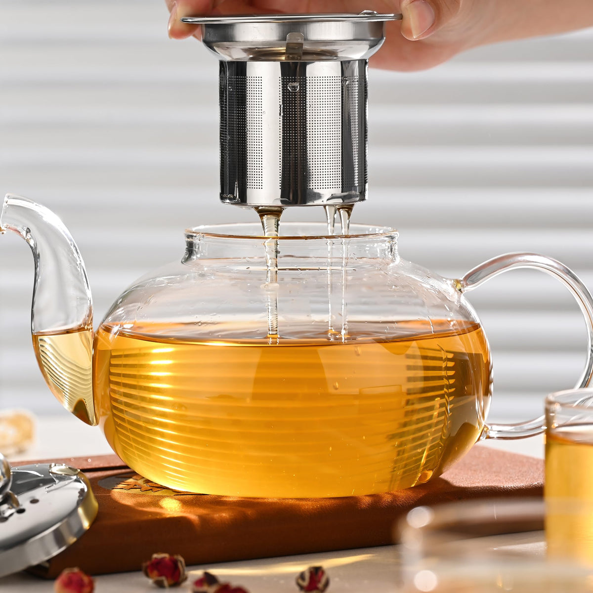 Glass Teapot and Infuser