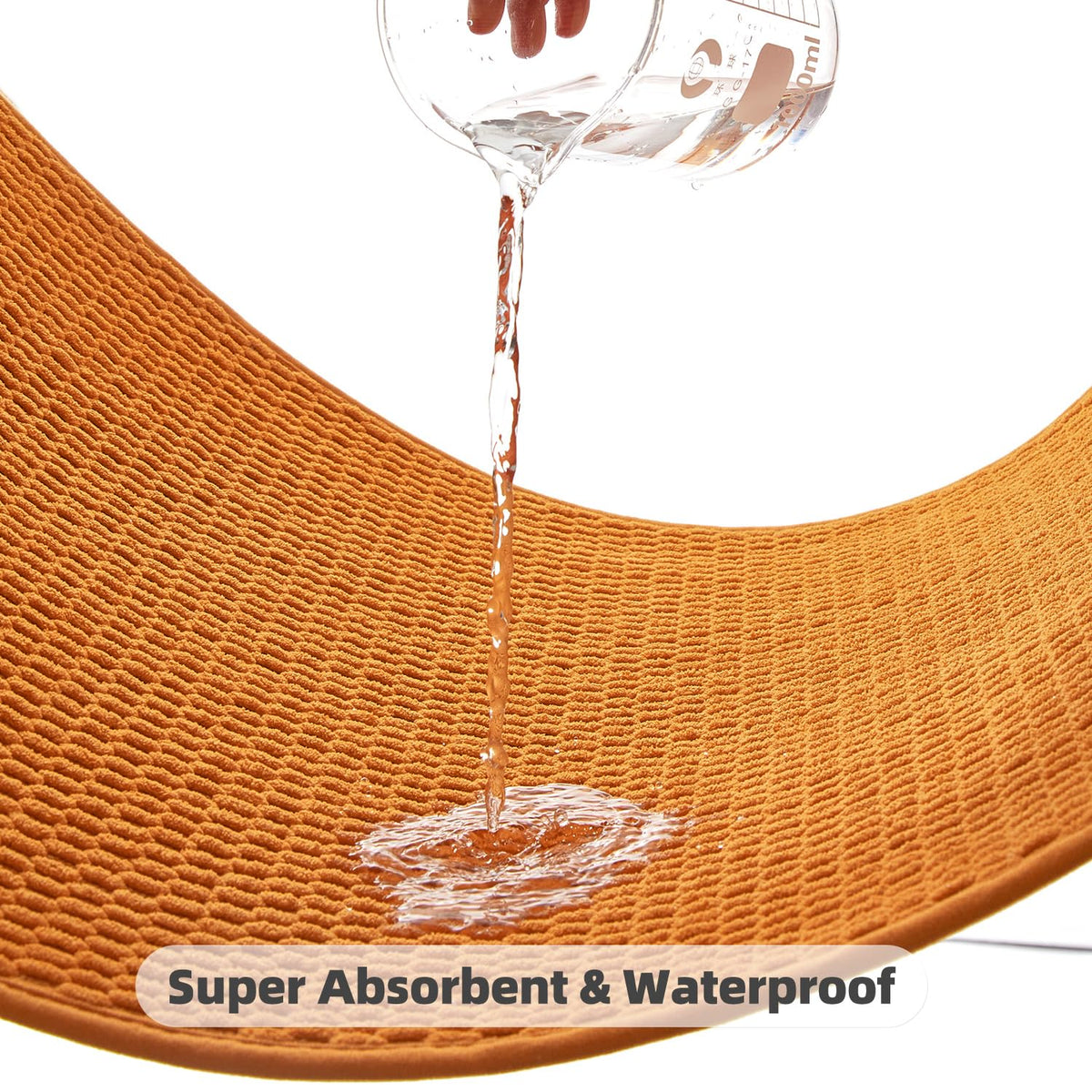 Bathroom Rugs Non Slip Washable (6.6664 Sq Ft)