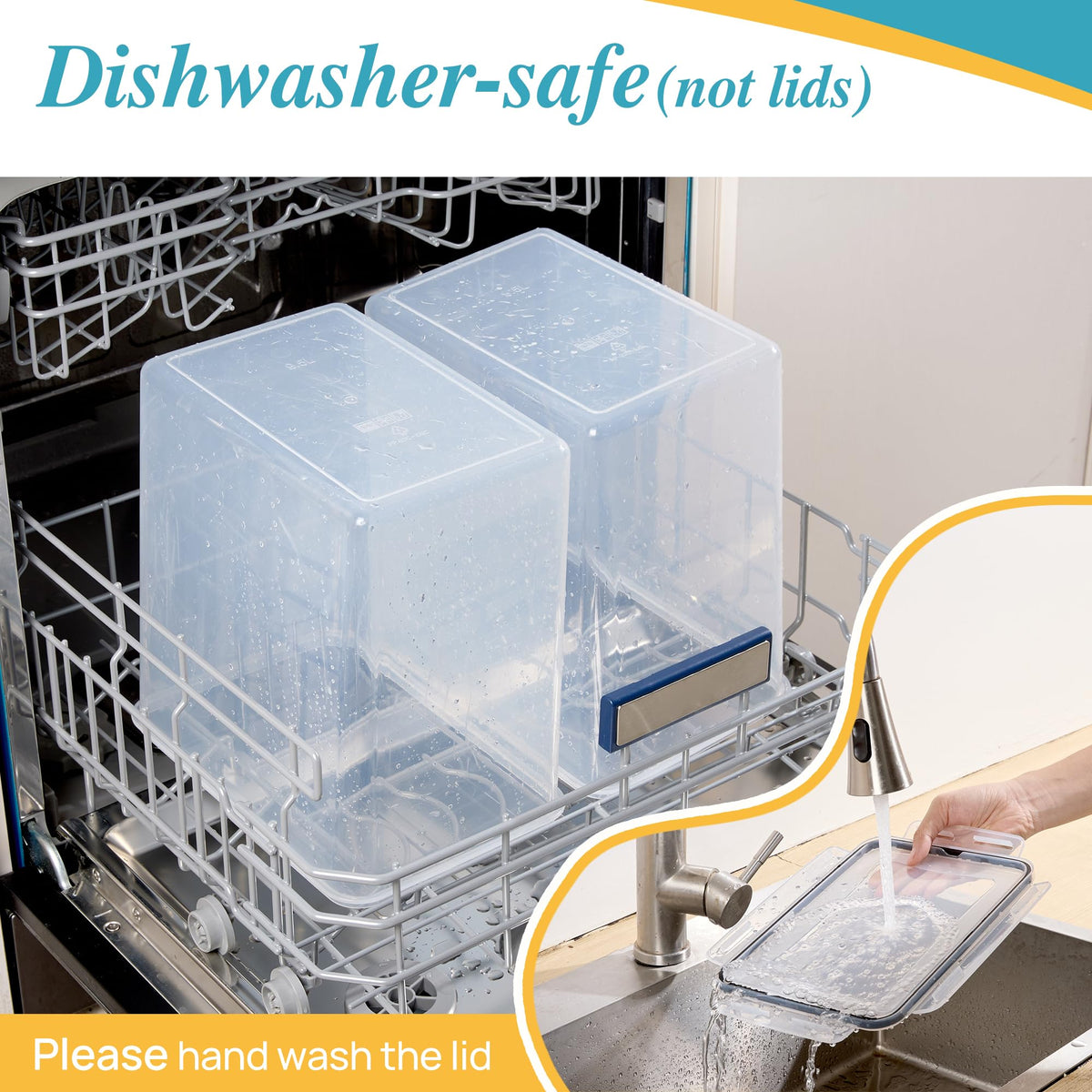9.5L Flour Sugar Storage Containers (2 Count)