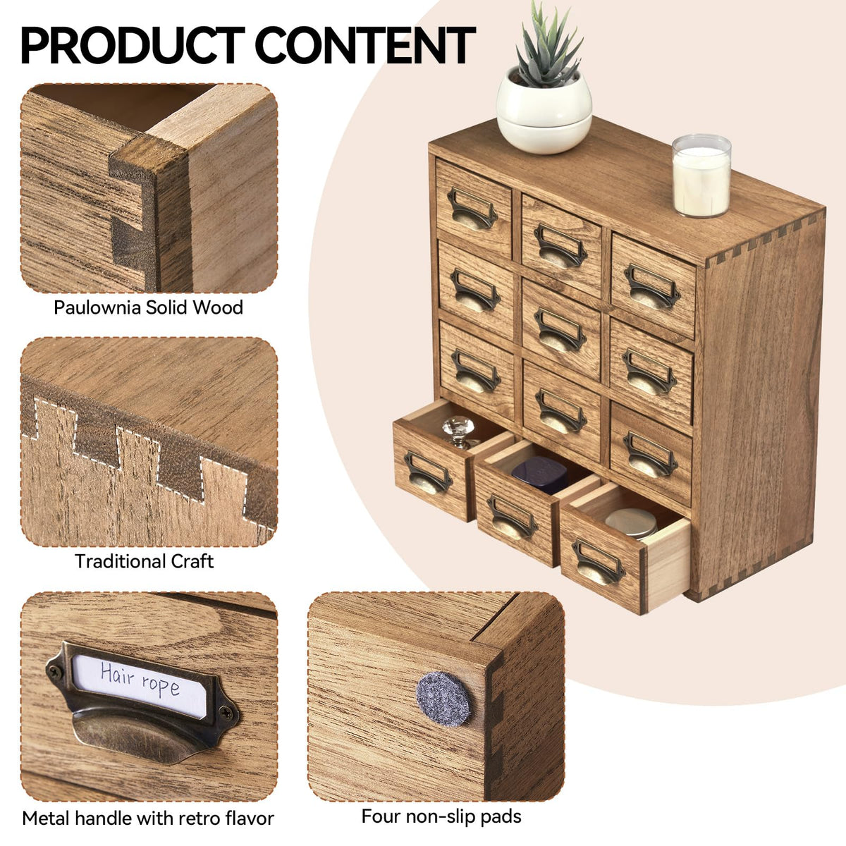 Wooden Storage Cabinet
