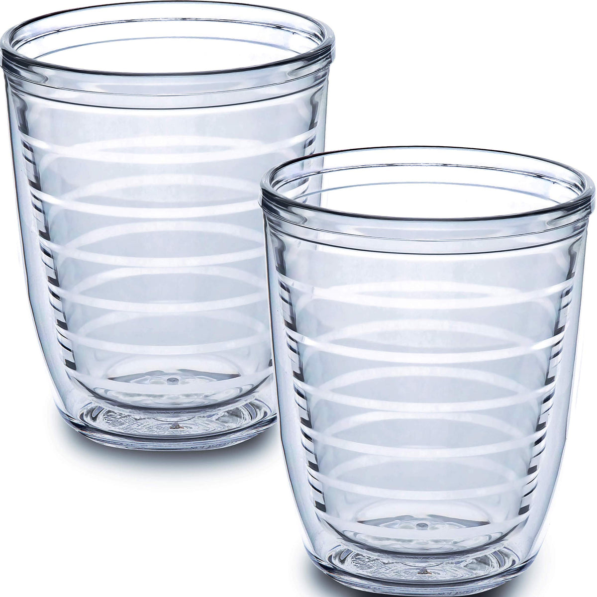 Insulated Drinking Glasses 12oz 2 (12 Ounce)