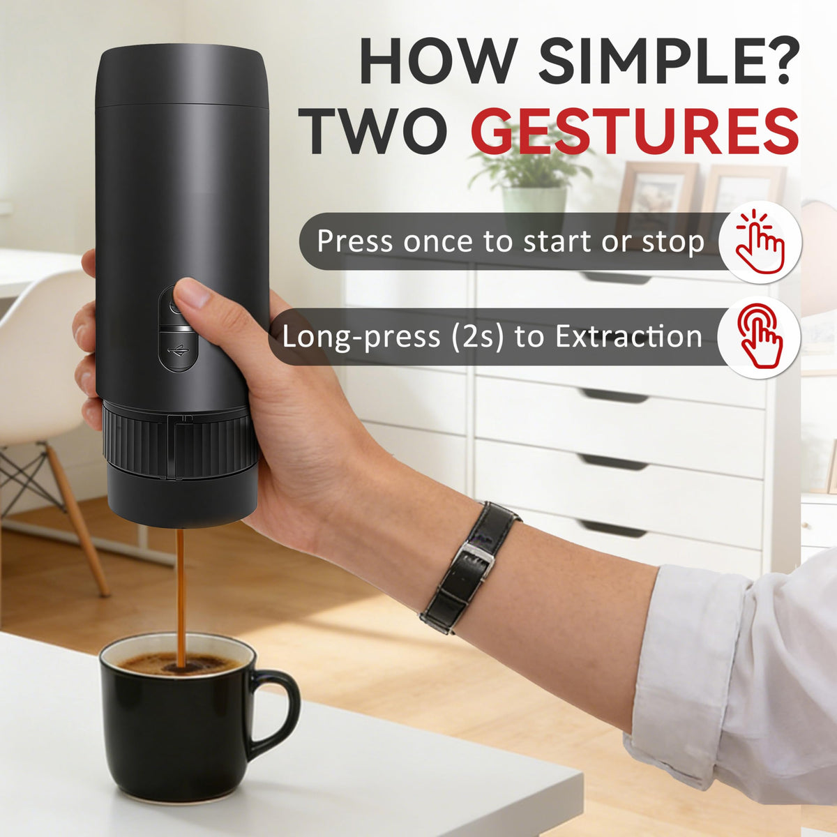 Portable Electric Espresso Machine