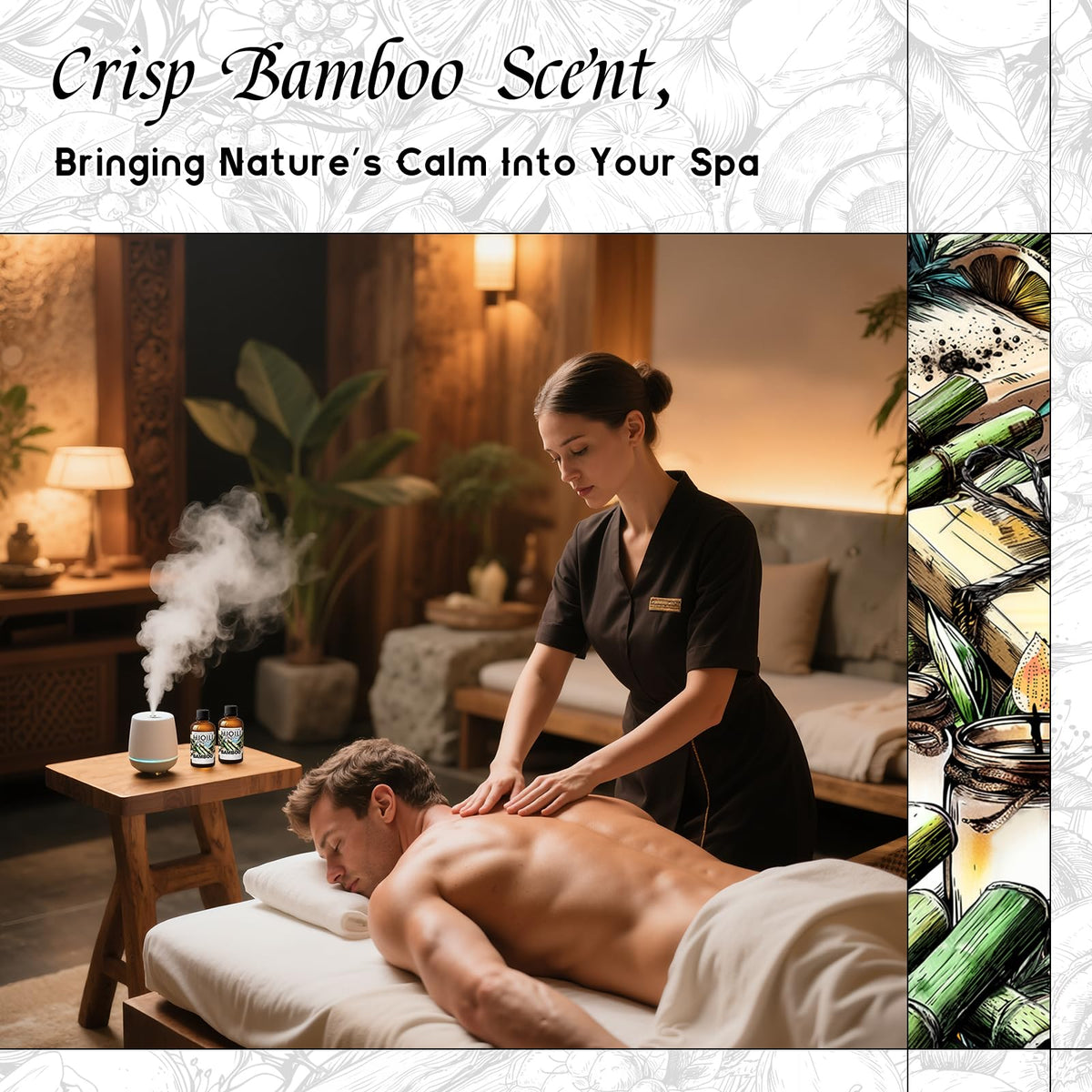 Bamboo Fragrance Oil for Candle & Soap Making