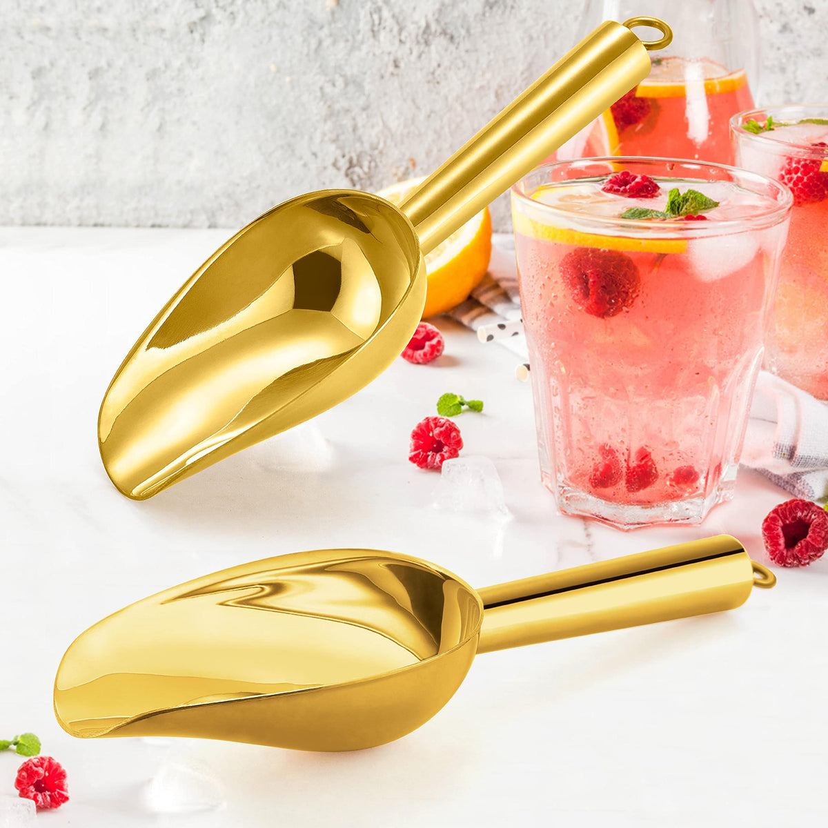 3oz Mini ice Scoop Set of 2 (2 Count)