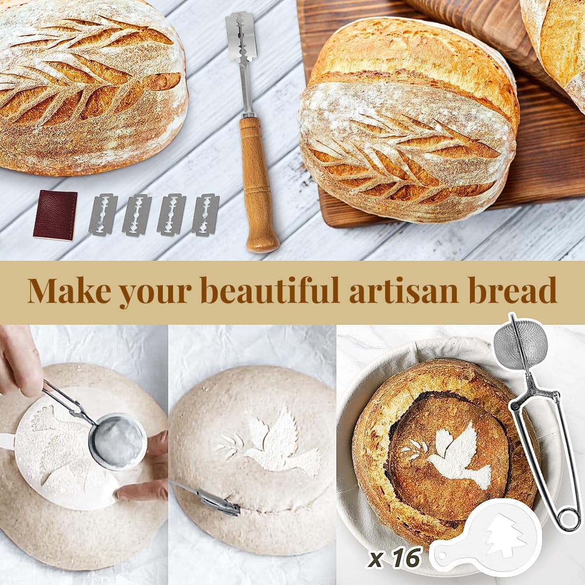 Sourdough Starter Kit (2 Count)