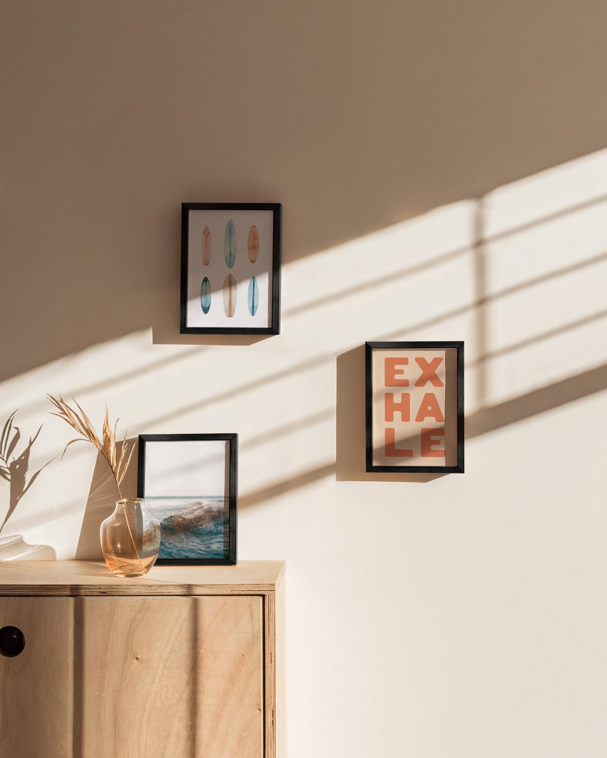 5x7 Black Metal Picture Frames (3 Count)