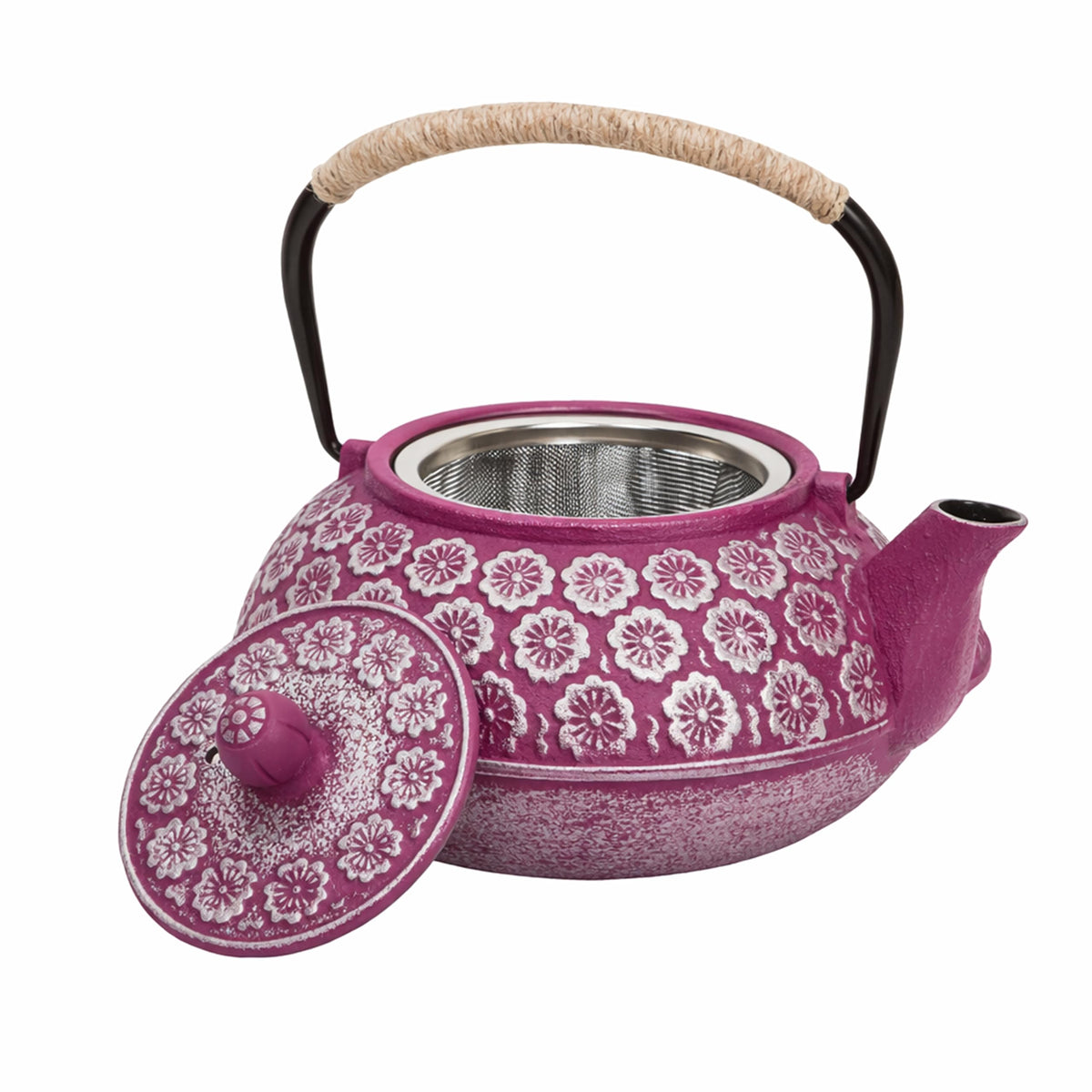Cast Iron Tea Kettle with Infuser