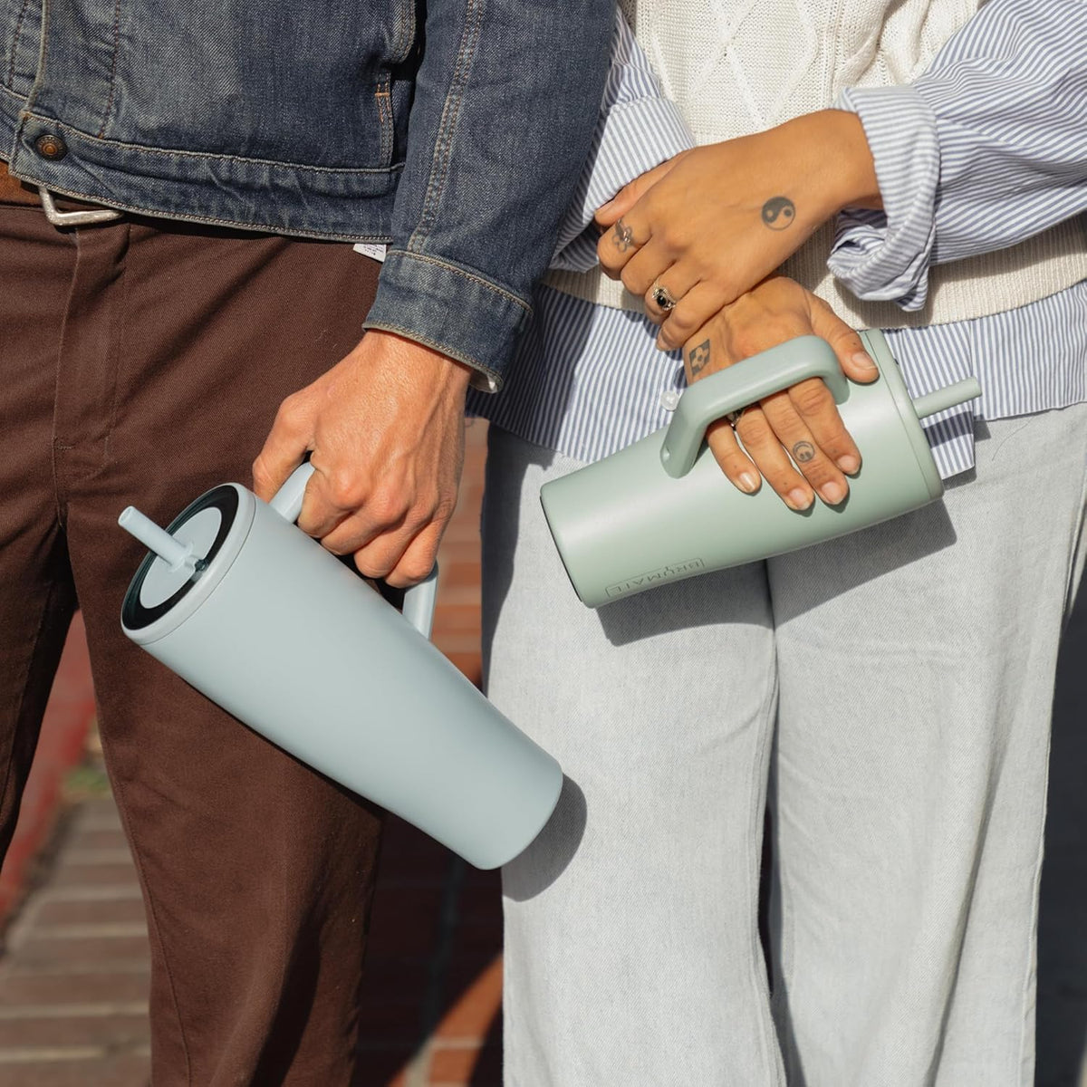 Era 40 oz Tumbler with Handle and Straw