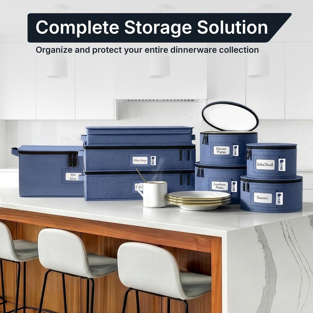 China Storage Hard Shell Containers 8 (8 Count)