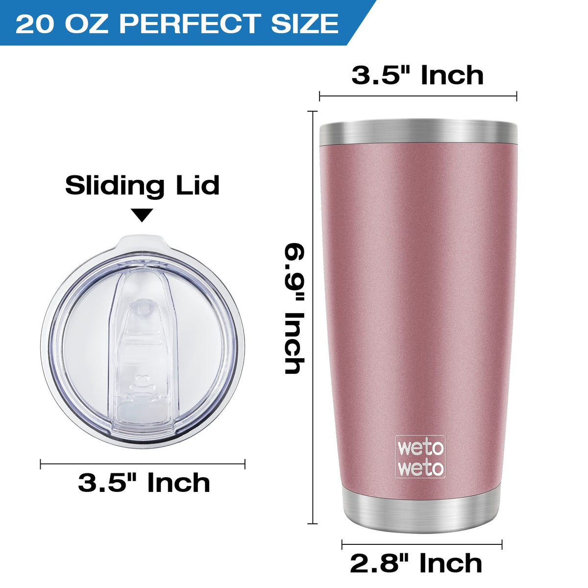 20oz Insulated Stainless Steel Tumbler