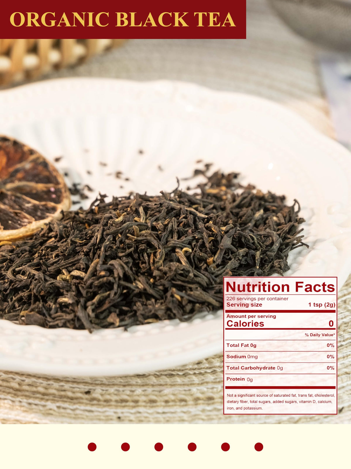 Organic Black Tea Loose Leaf (16 Ounce)