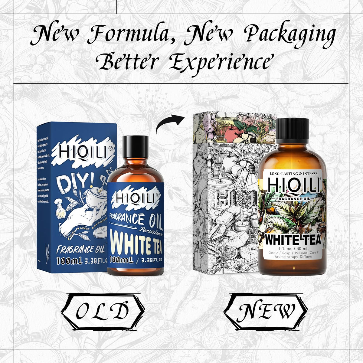 White Tea Fragrance Oil for Reed Diffuser for Home