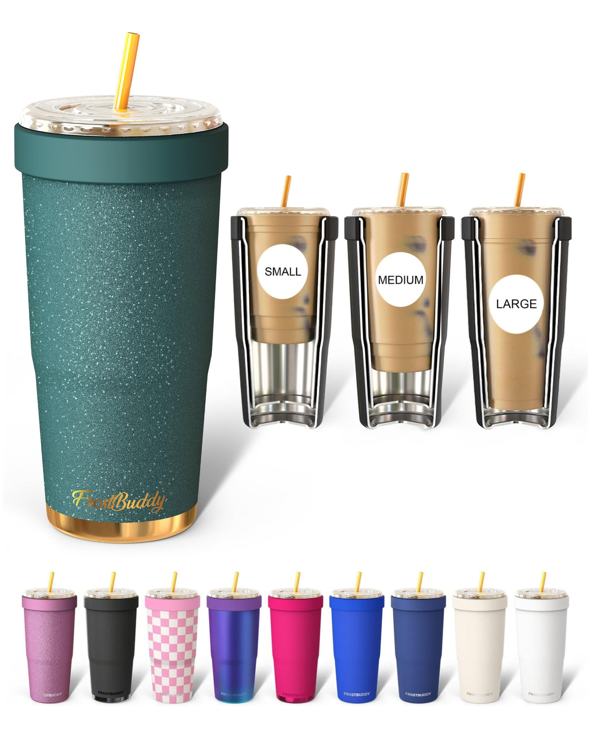 Togo Buddy 30 oz Stainless Steel Vacuum Insulated Tumbler To Go Coffee Cup