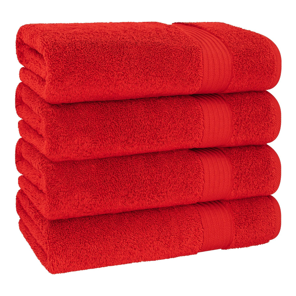 100% Cotton Turkish Towel Set (4 Count)