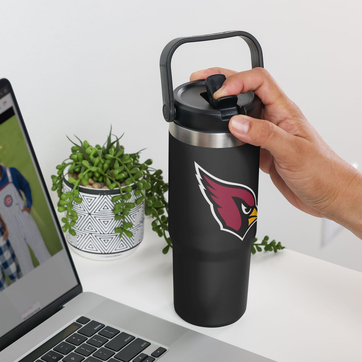 Arizona Cardinals NFL 30 oz Straw Tumbler