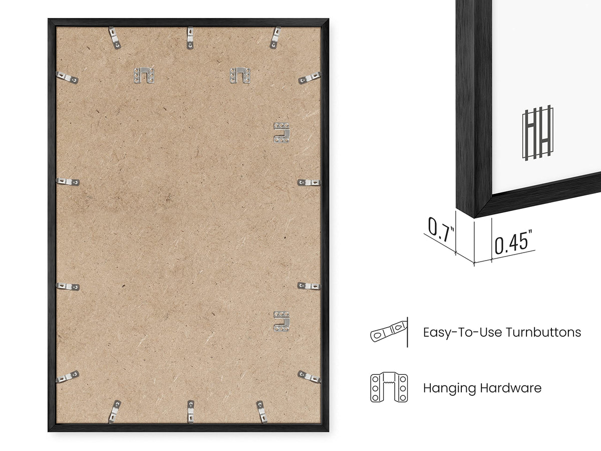 24x36 Black Metal Picture Frame