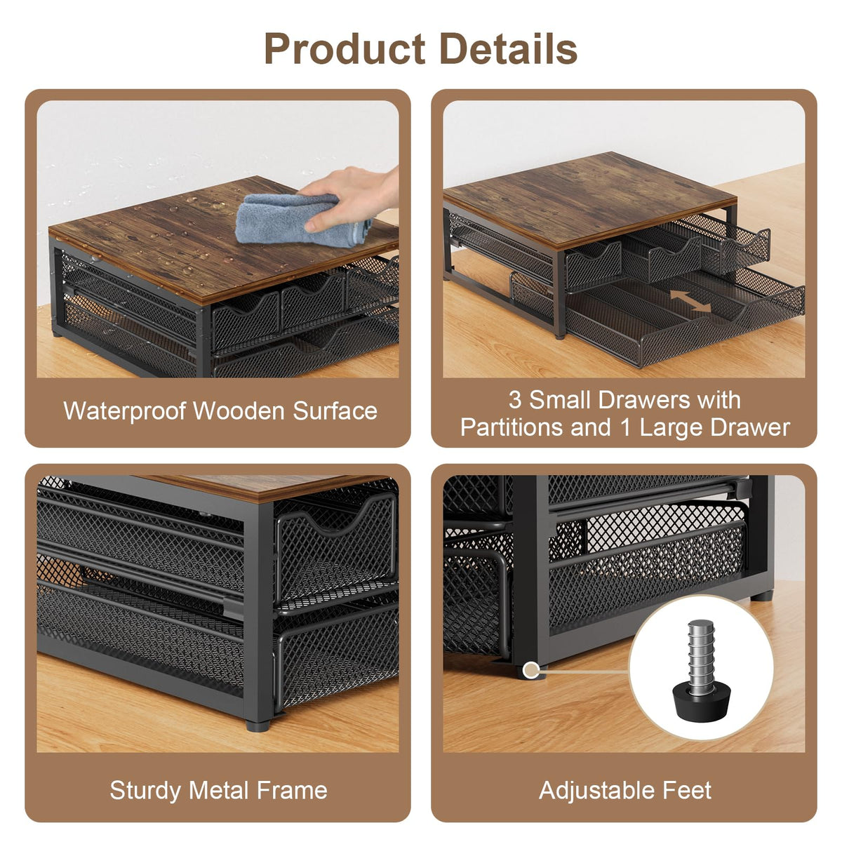 Coffee Pod Holder For Counter