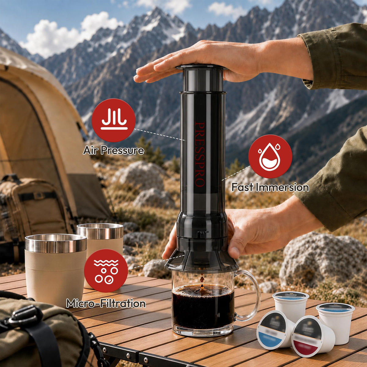 Camping French Press