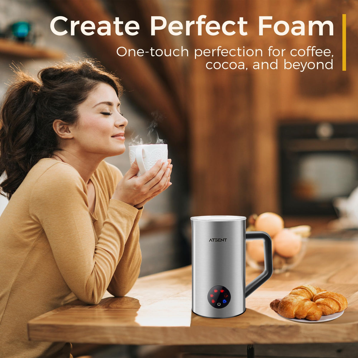 Milk Frother and Steamer