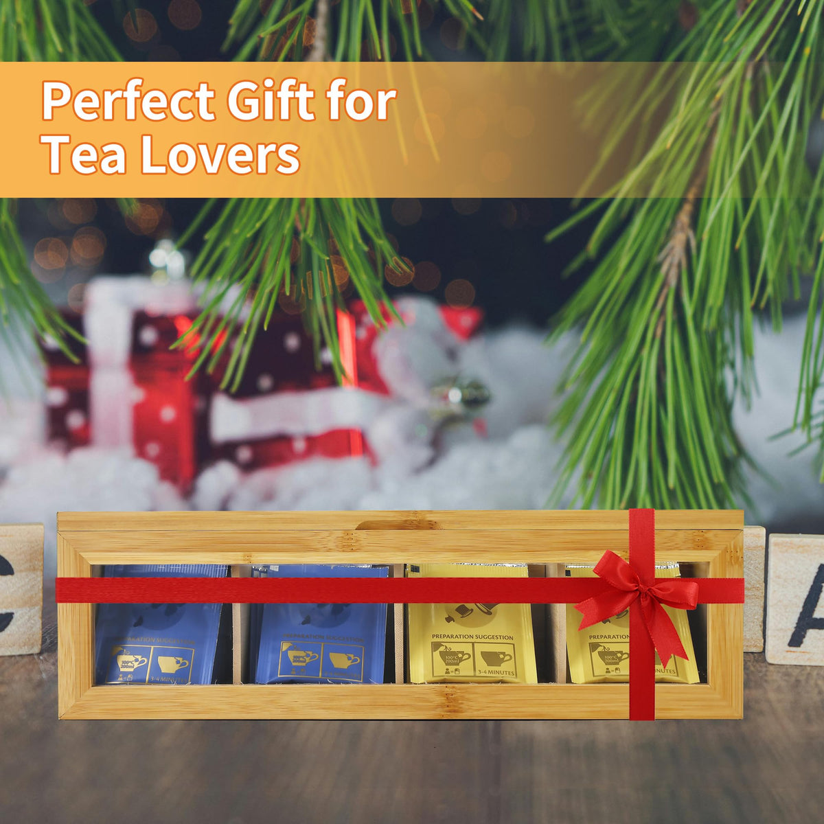 Tea Bag Organizer (4 Count)