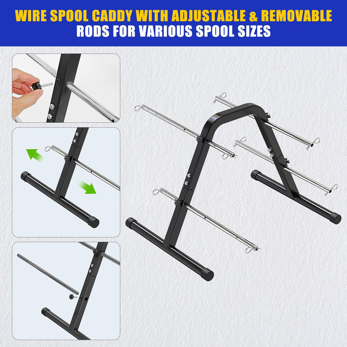 Portable Wire Spool Caddy