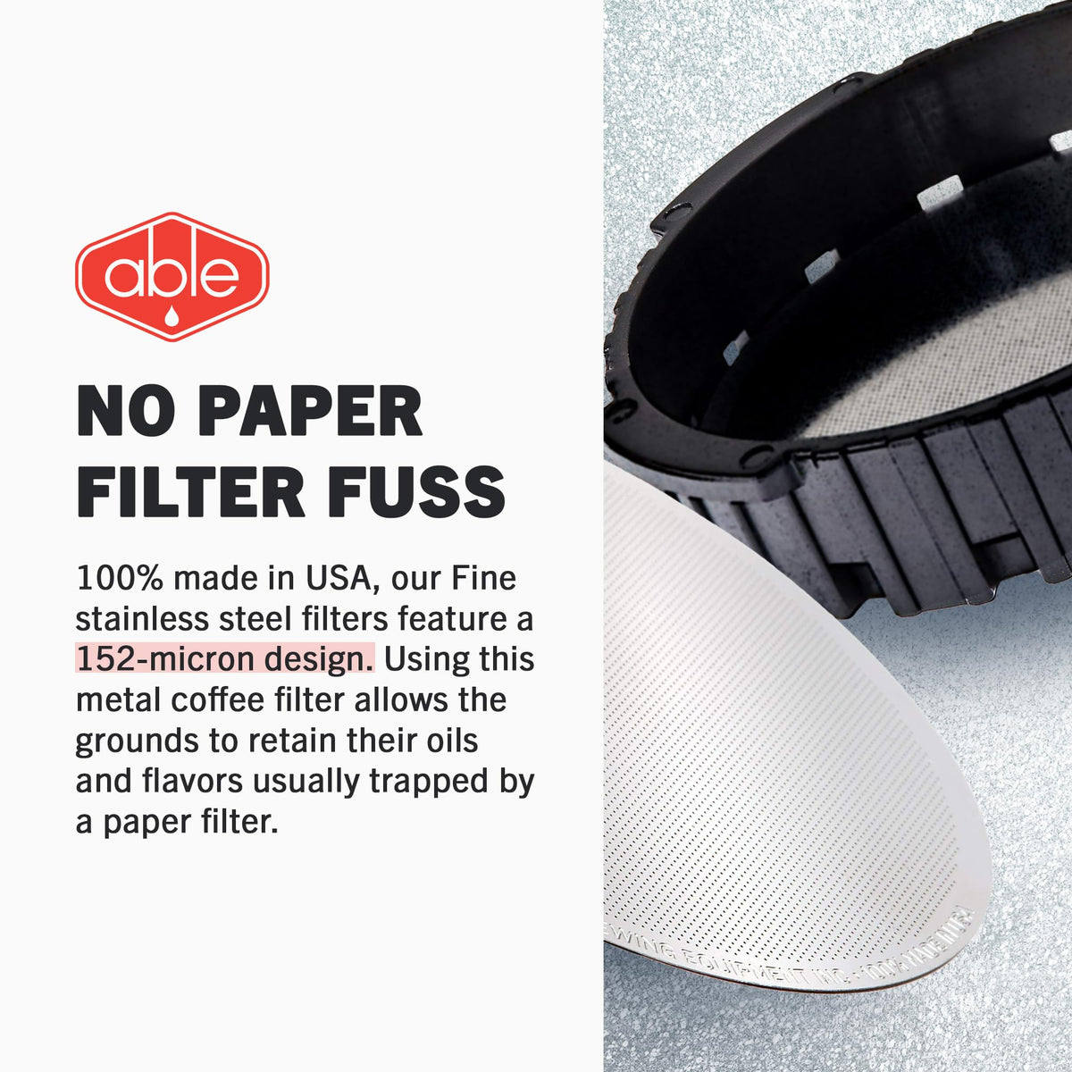 Able DISK Stainless Steel Coffee Filter