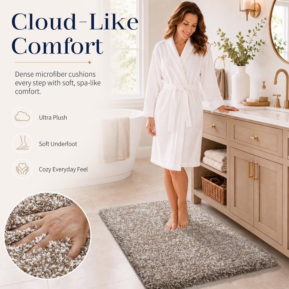 Bath Rugs for Bathroom 32X20