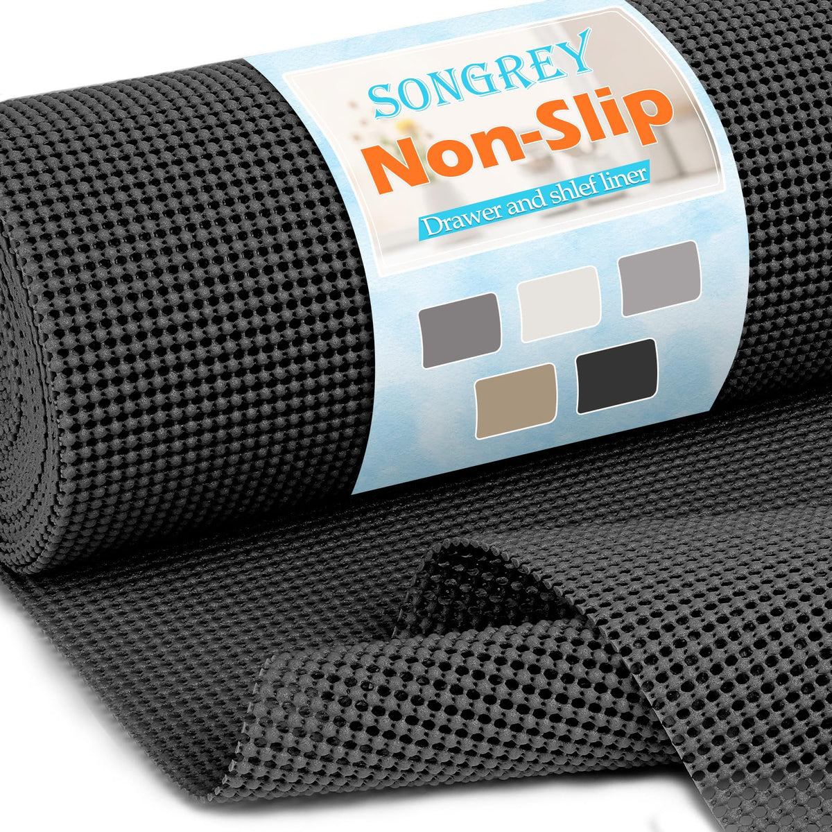 Non Slip Shelf Cabinet and Drawer Liner (2880 sq inches)