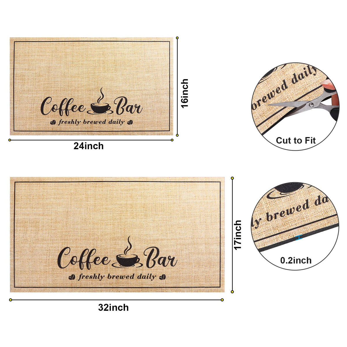 Fashion Coffee Mat