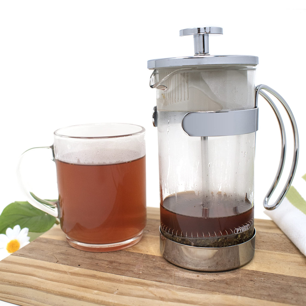 5581 Glass Chrome Coffee