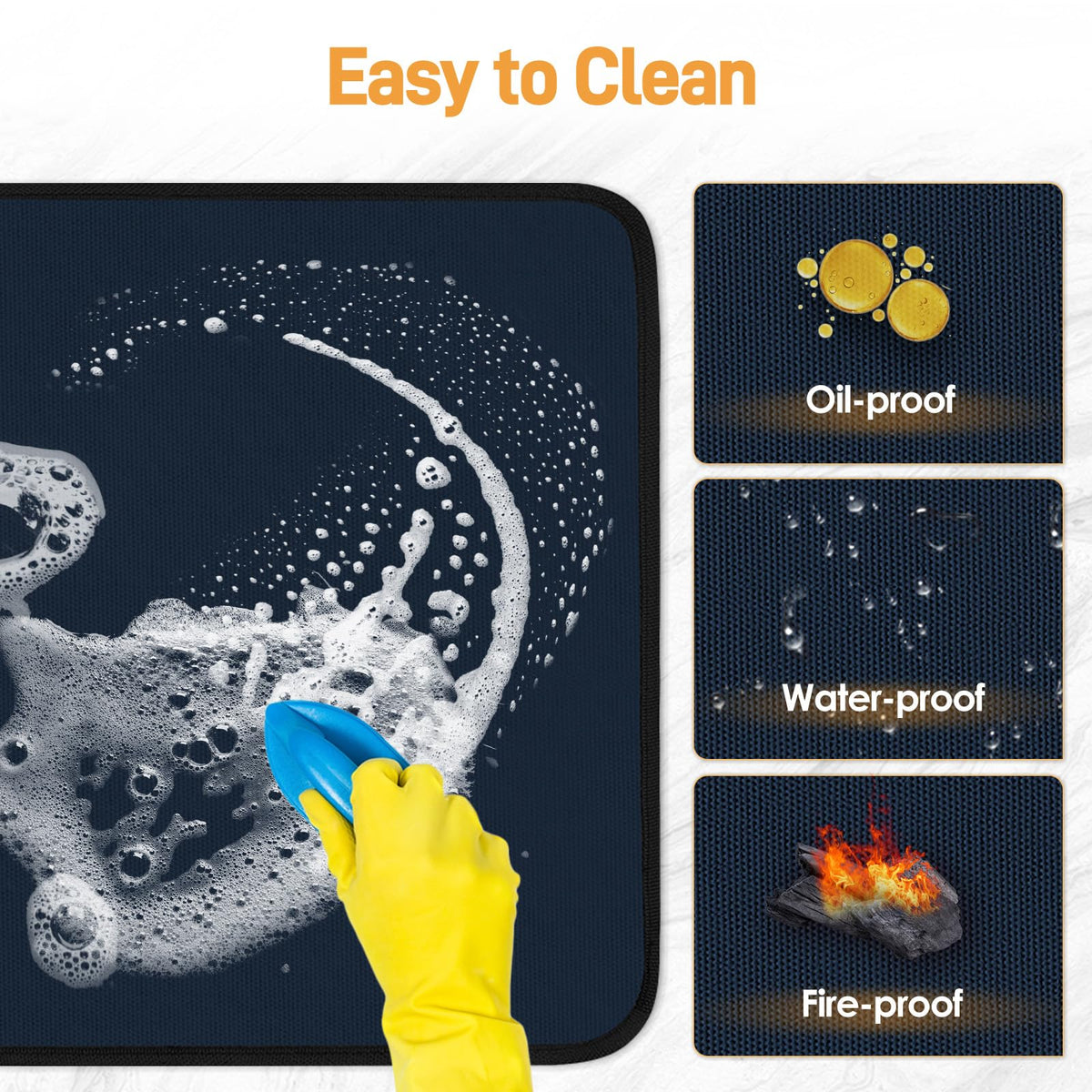 Heat Resistant Mats for Air Fryer on Countertop