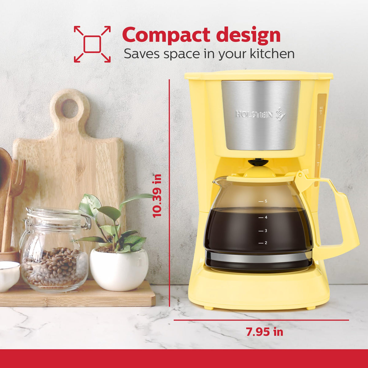 5 Cup Drip Coffee Maker