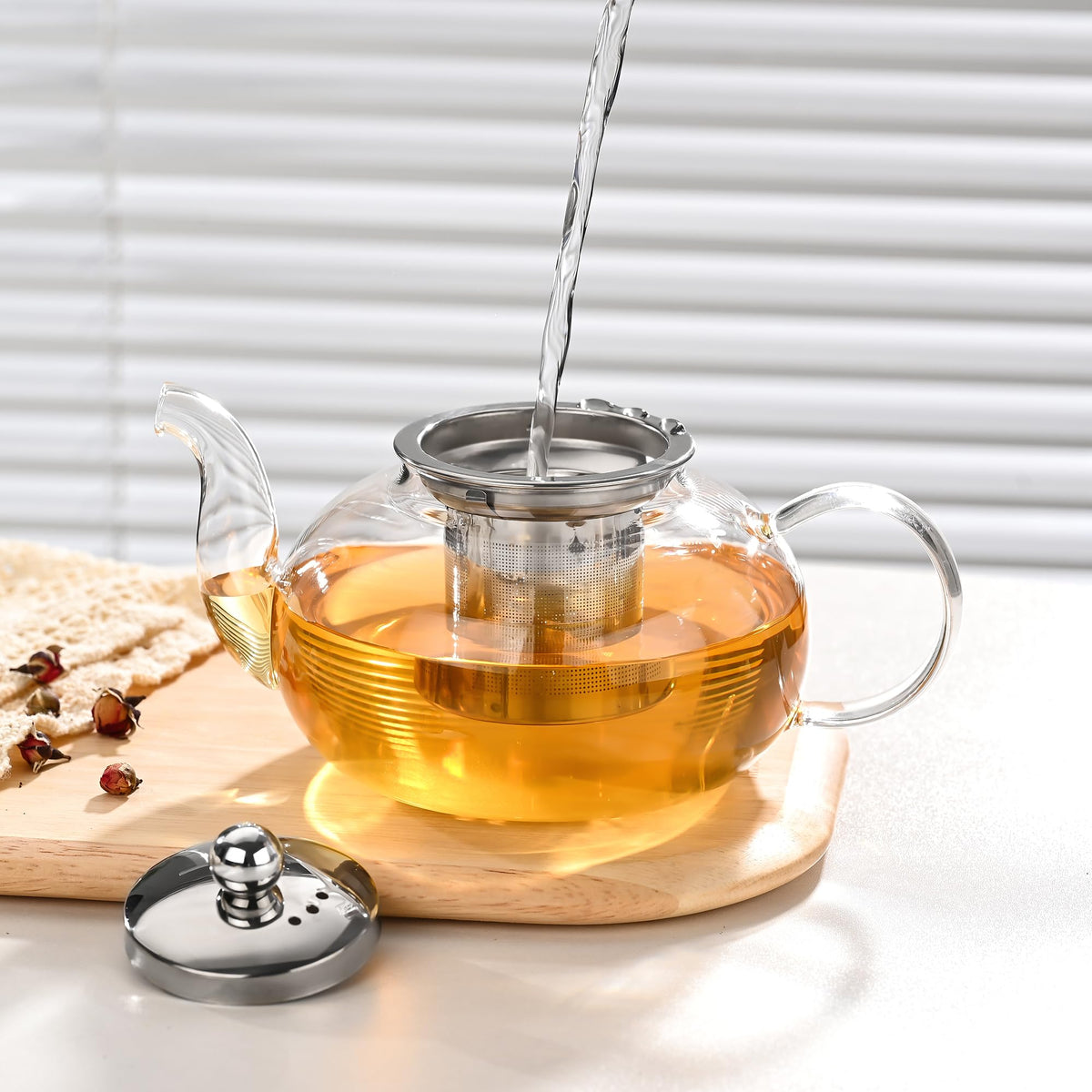 Glass Teapot and Infuser
