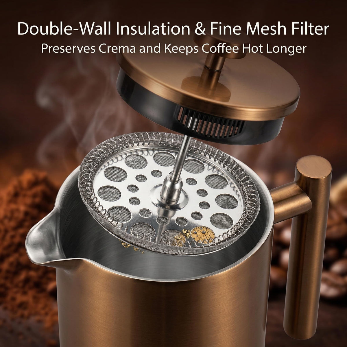 34oz French Press Coffee Maker