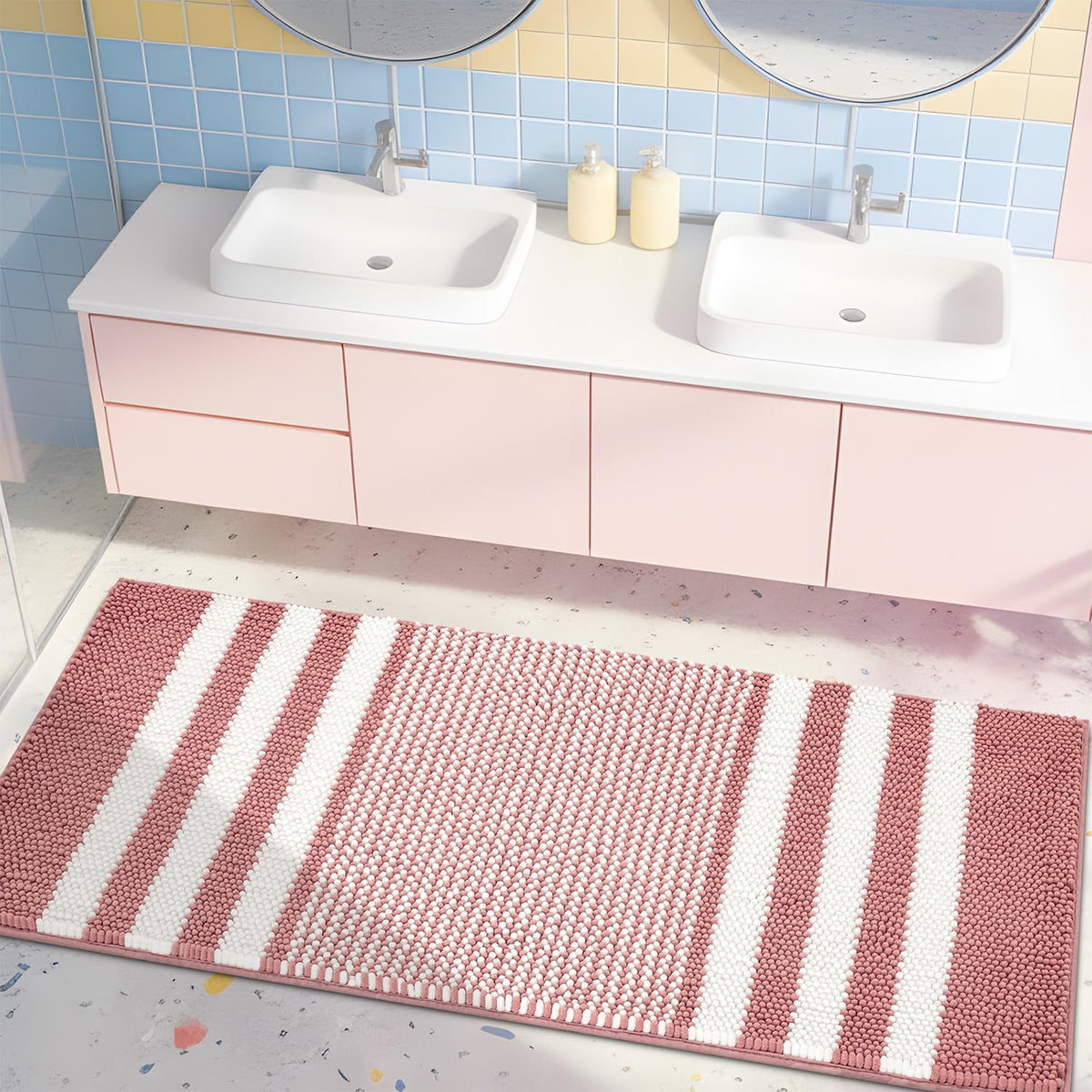 Large Bathroom Rugs Runner