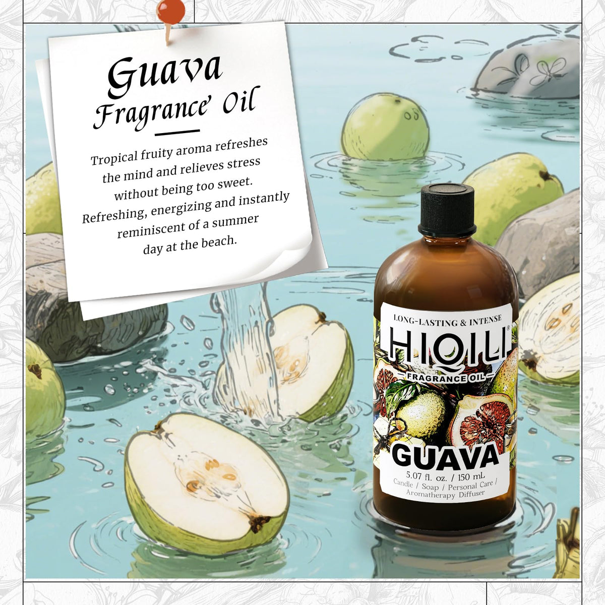 Guava Fragrance Oil for Diffuser (5.07 Fl Oz)