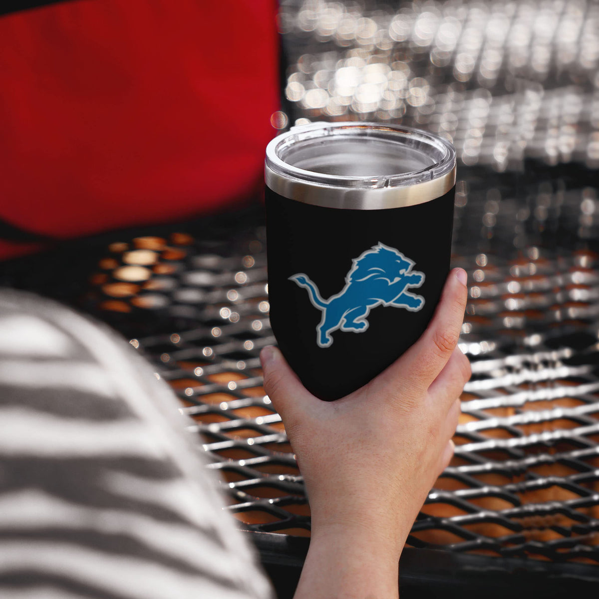 Detroit Lions NFL Team Logo 30 oz Tumbler