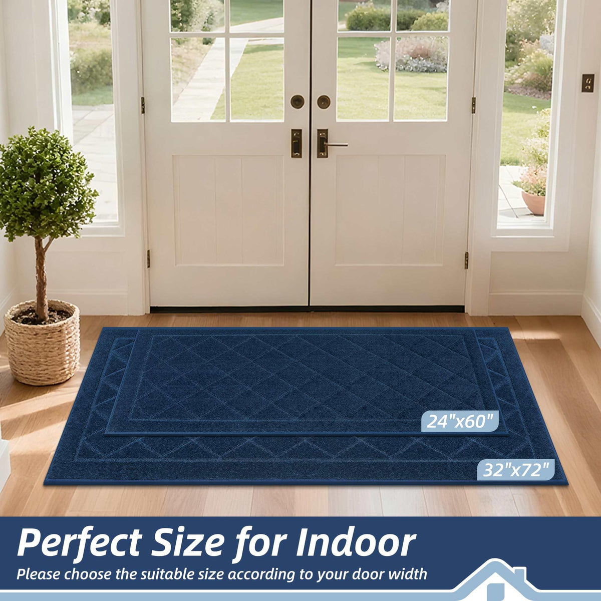 Dirt Trapper Door Mat 32" x 72" (16 Sq Ft)