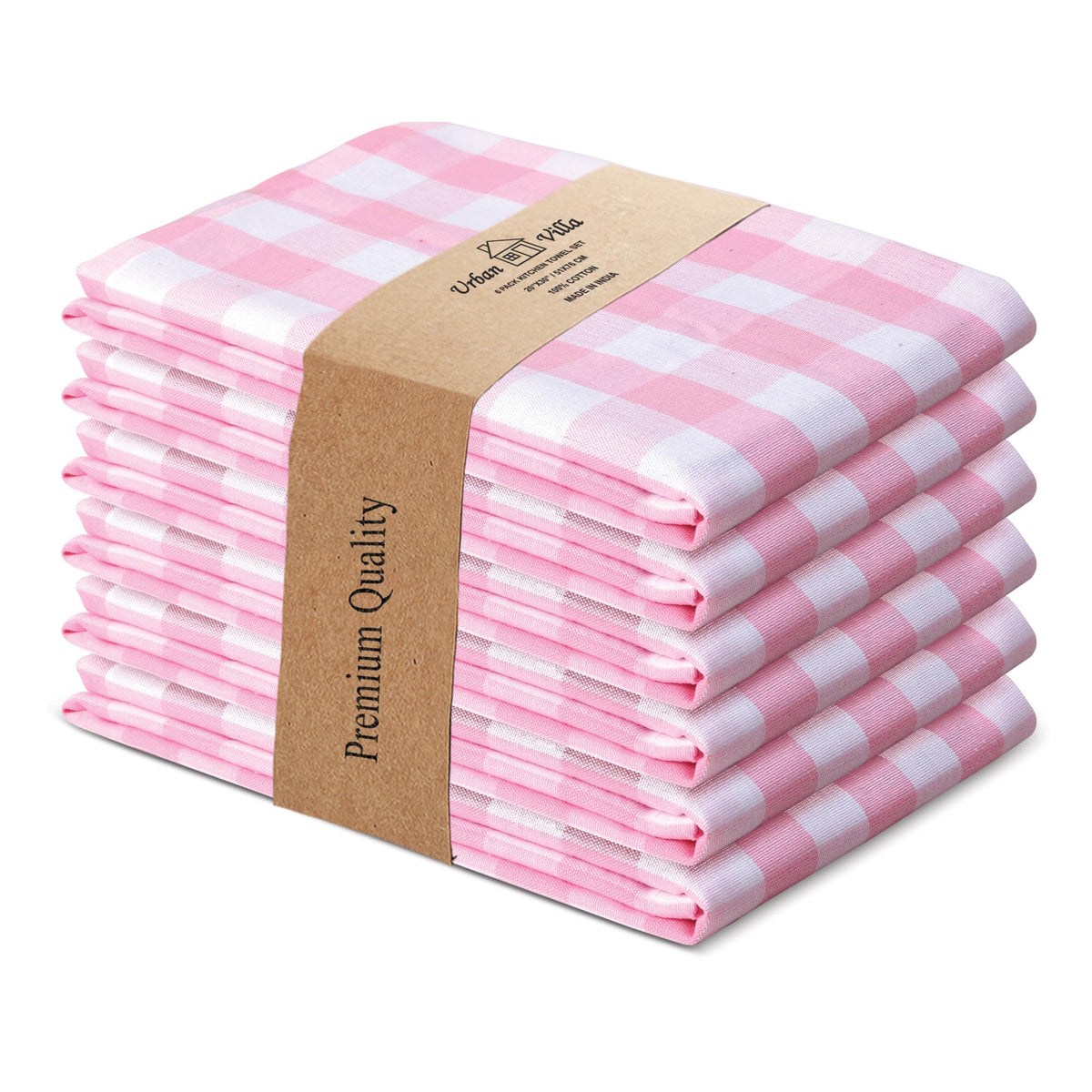 Kitchen Towels Cotton Dish Towels 20”x30” (6 Count)