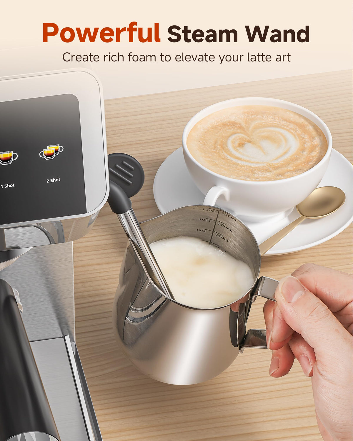 Espresso Machine With Grinder