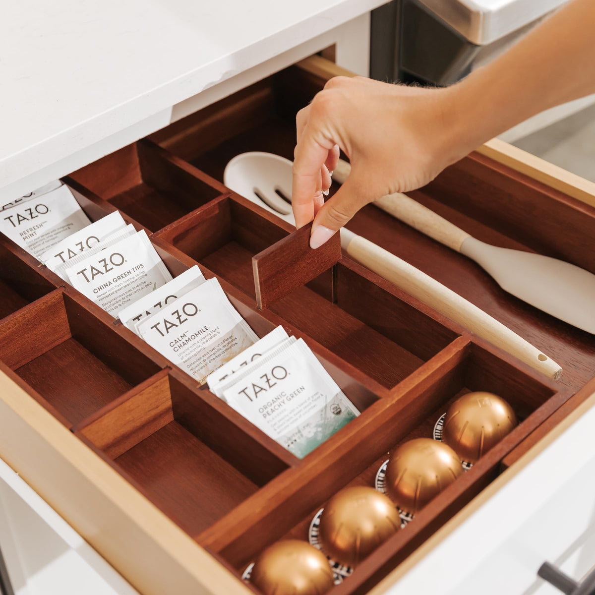 Tea Bag & Coffee Pod Organizer
