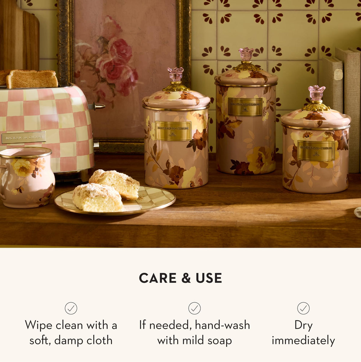 Enamel Canister