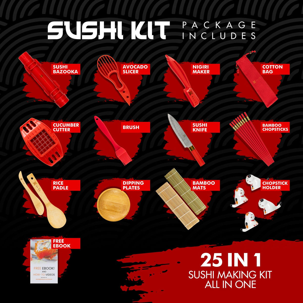 Christmas Gifts Sushi Making Kit