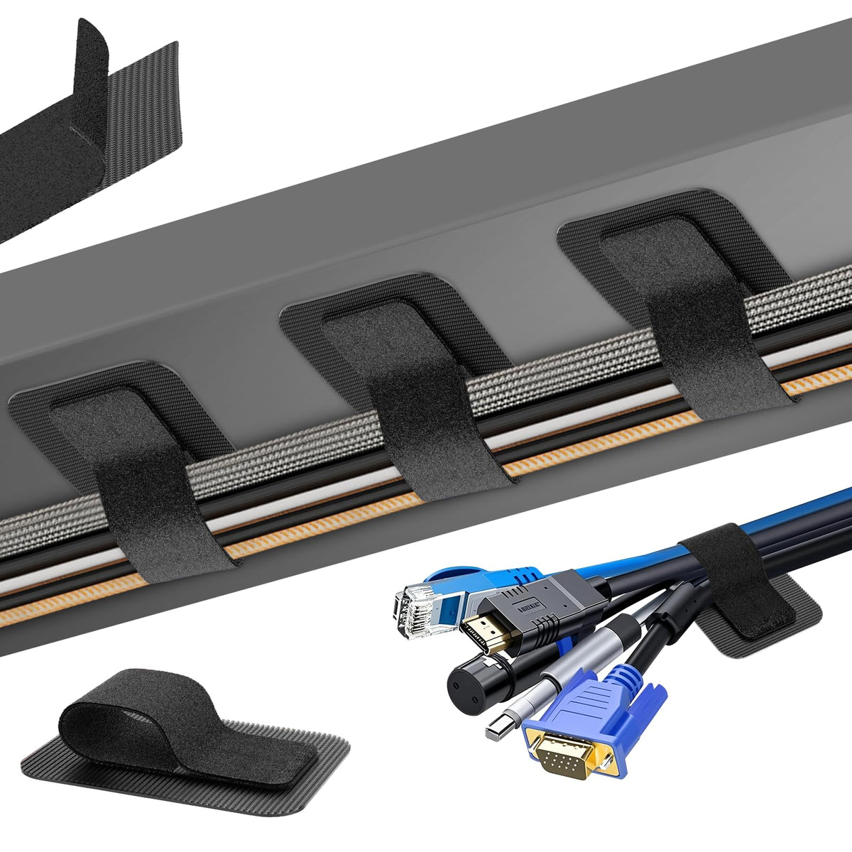 Cable Management Under Desk (2.0106 Ounce)