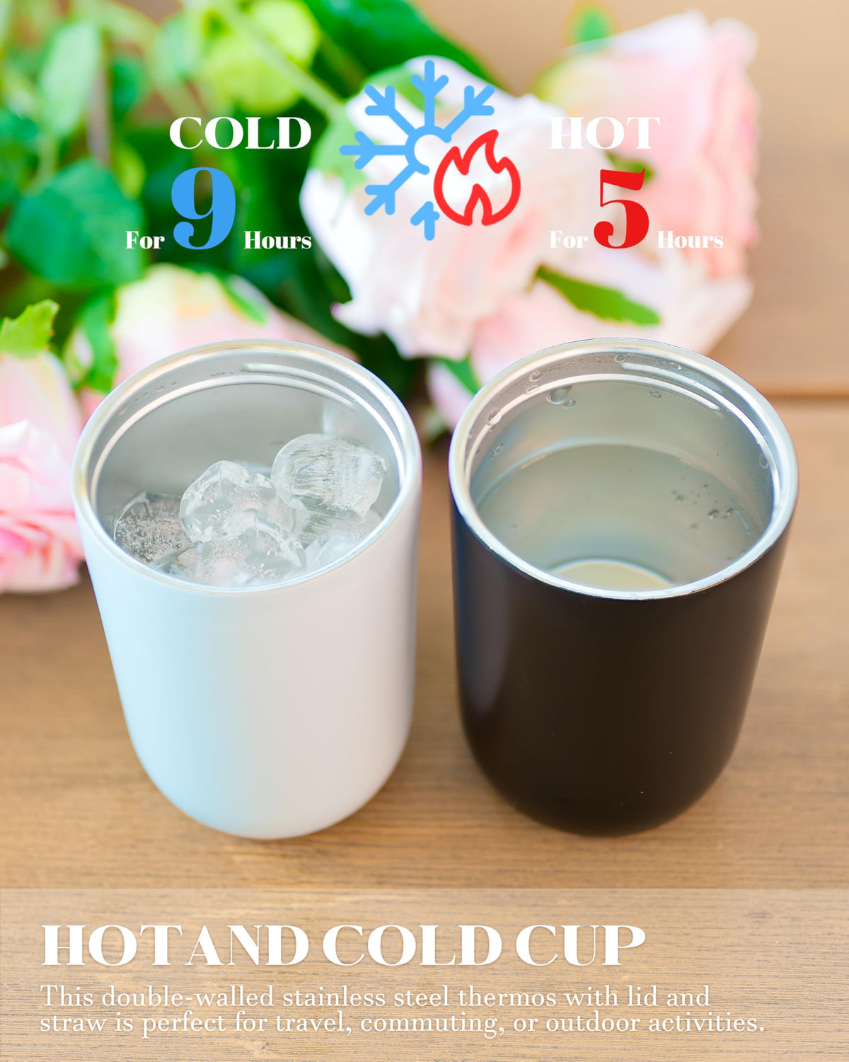 6 Pack 16 oz Insulated Coffee Tumblers (6 Count)