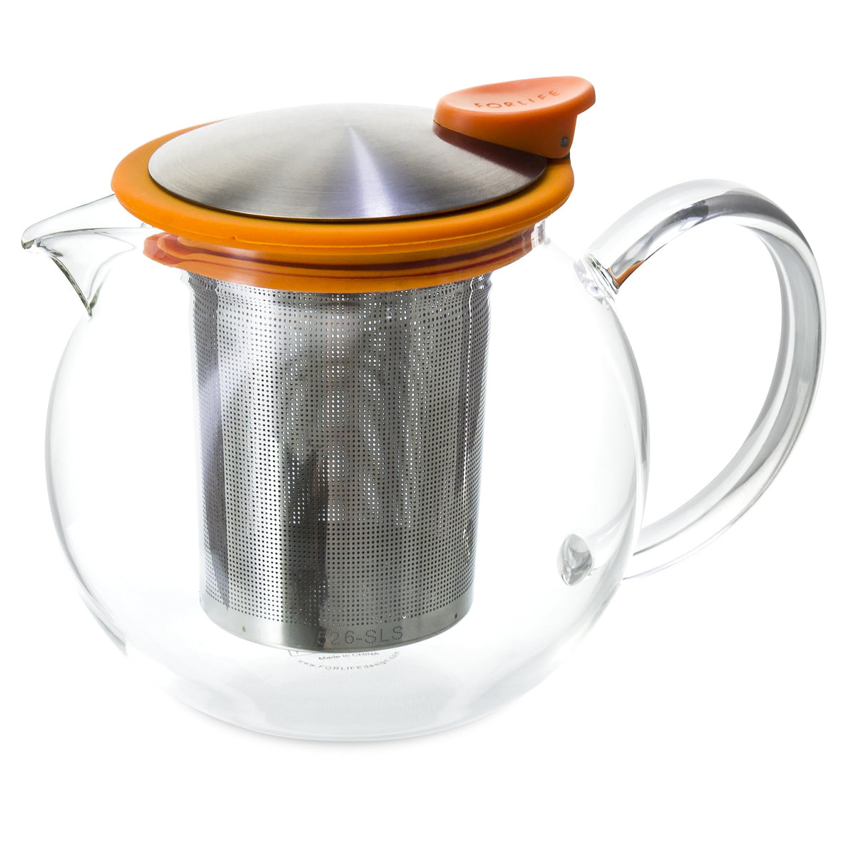 Bola Glass Teapot with Basket Infuser