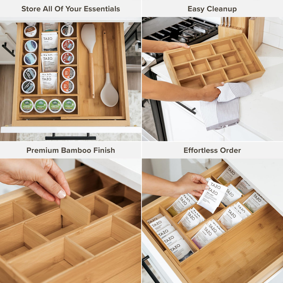 Tea Bag & Coffee Pod Organizer