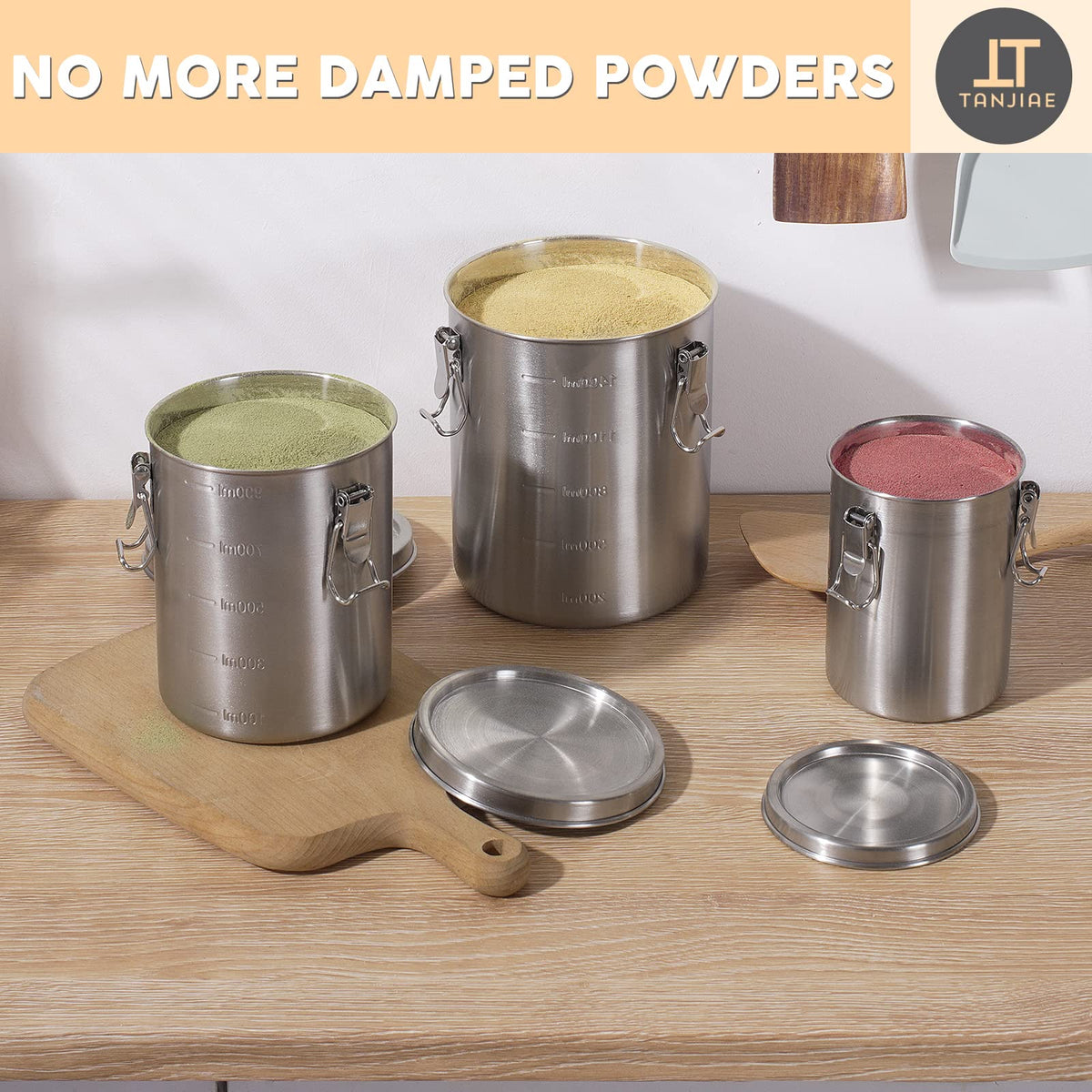 Stainless Steel Coffee Canister (12.3459 Ounce)