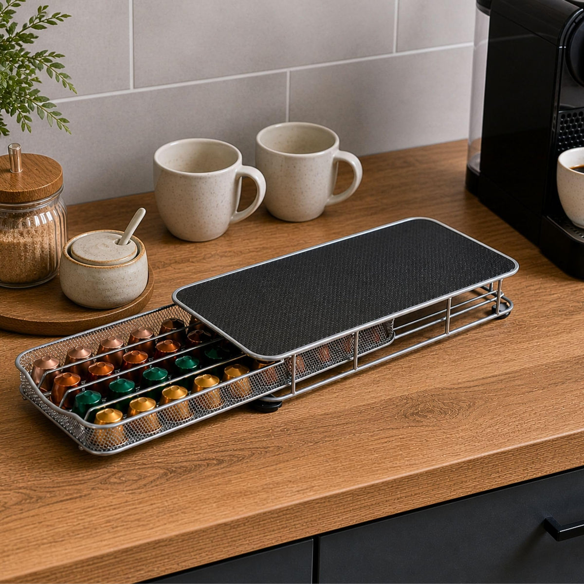 Restpresso 14.8 x 7.3 x 2.4 Inch Coffee Capsule Drawer 1 Heavy
