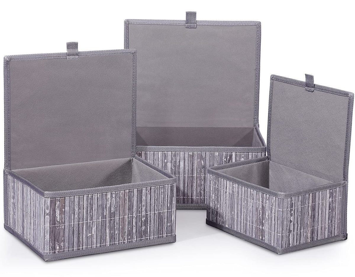 Bamboo Decorative Storage Boxes